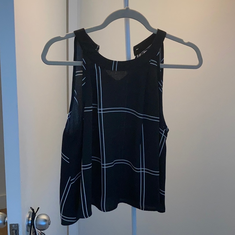 black halter blouse